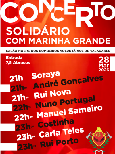 INGRESSO - Concerto Solidário com Marinha Grande