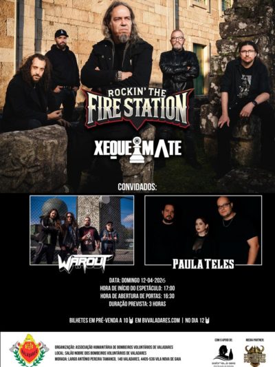 INGRESSO - 12 abril 2026 - ROCKIN` THE FIRE STATION