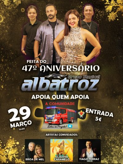 INGRESSO - Festa do 47º Aniversário – Grupo Musical Albatroz