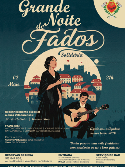 🎶 Grande Noite de Fados Solidária 🎶